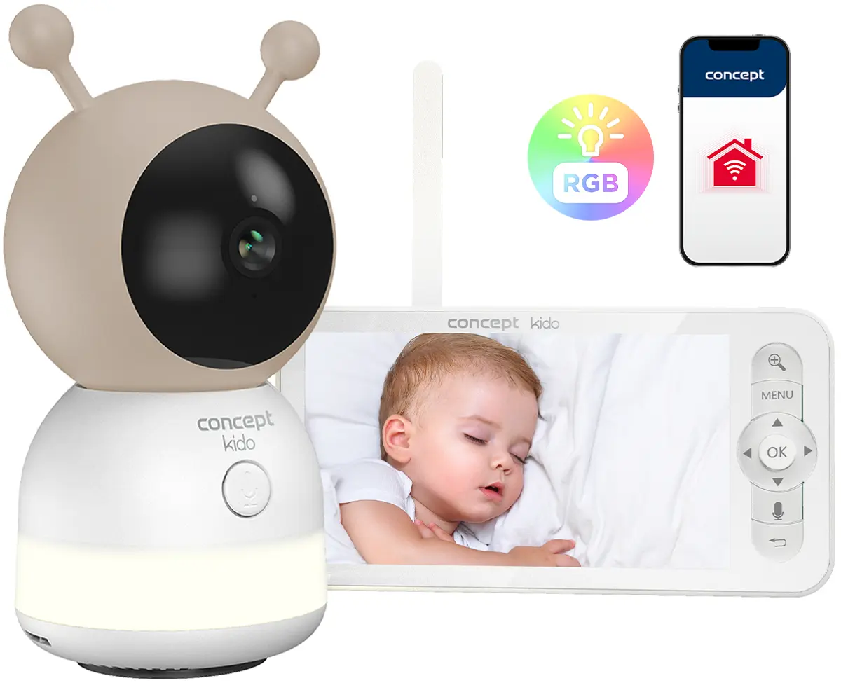 Detská pestúnka s kamerou SMART KIDO KD4010