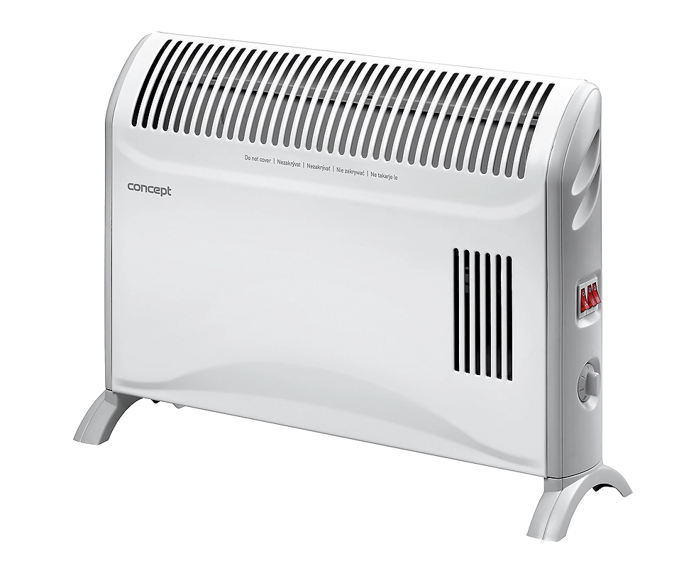 KS3007 konvektor 2000 W s turbom biely
