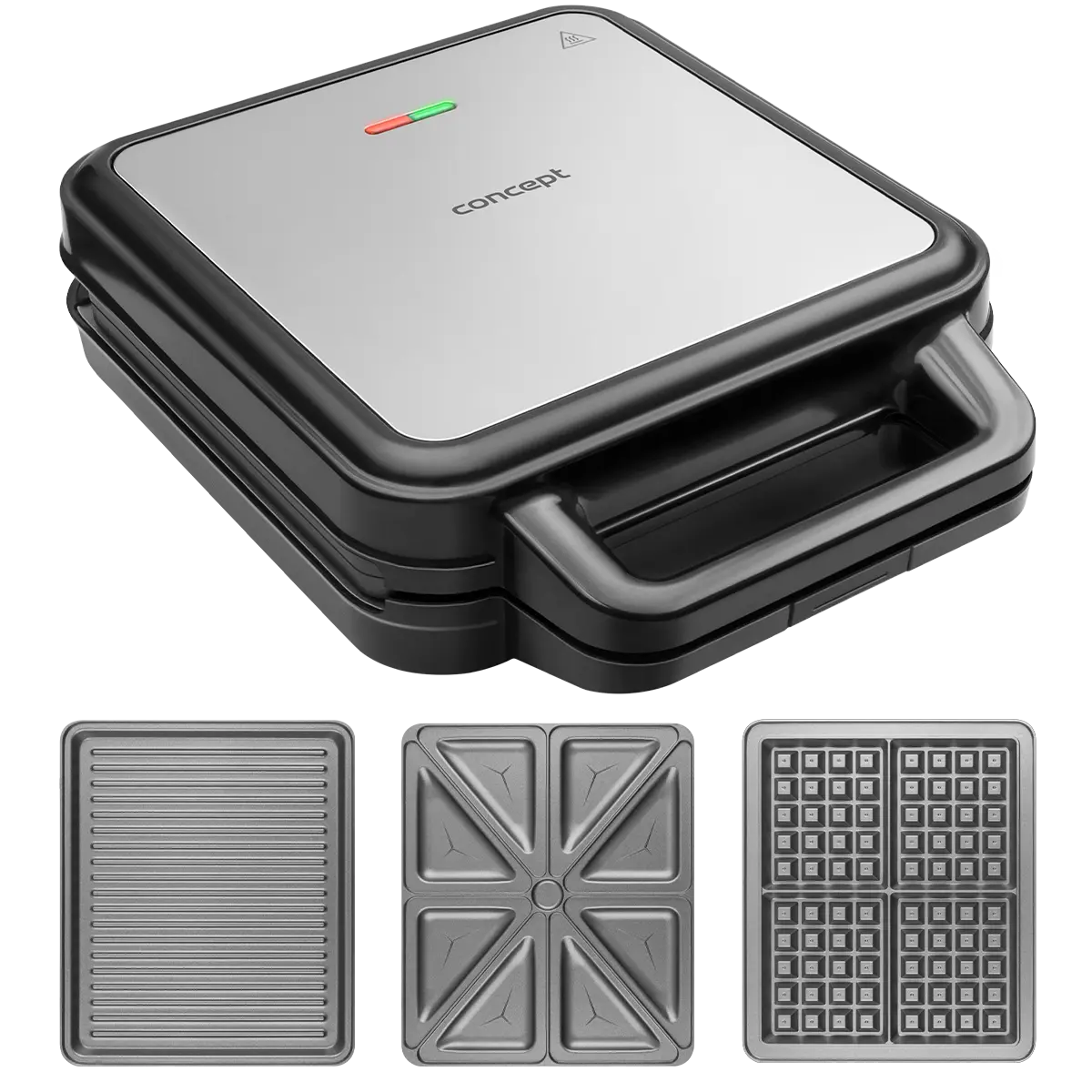 Sendvičovač FAMILY 3v1 1200 W SV3080