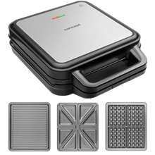 Sendvičovač FAMILY 3v1 1200 W SV3080