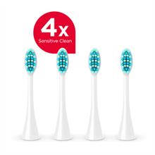 ZK0072 Náhradní hlavice k zubním kartáčkům PERFECT SMILE ZK701x, Sensitive Clean, 4 ks, bílé